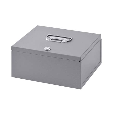 metal boxes strong|household strong box for home.